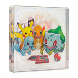 Acrylic Block Pokémon Timeless Adventure Kanto - Authentic Japanese Pokémon Center Acrylic Stand 