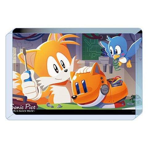 Acrylic Block SONIC PICT 2023/01 - Sonic the Hedgehog - Authentic Japanese SEGA Acrylic Stand 