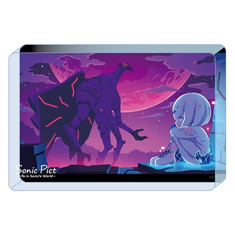 Acrylic Block SONIC PICT 2023/09 - Sonic the Hedgehog - Authentic Japanese SEGA Acrylic Stand 