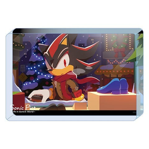 Acrylic Block SONIC PICT 2023/12 - Sonic the Hedgehog - Authentic Japanese SEGA Acrylic Stand 