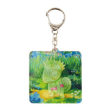 Acrylic Keychain Collection Invisible to Me (6Pcs/BOX) - Authentic Japanese Pokémon Center Keychain 
