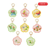 Acrylic Keychain Collection Midarezaki (8Pcs/BOX) - Authentic Japanese Pokémon Center Keychain 