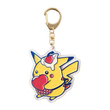 Acrylic Keychain Collection PIKACHU DINER (1Pcs/Random) - Authentic Japanese Pokémon Center Keychain 