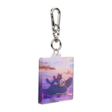 Acrylic Keychain File Pokémon Timeless Adventure Alola - Authentic Japanese Pokémon Center Keychain 