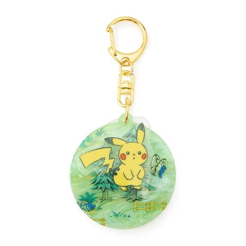 Acrylic Keychain "Forest's Encounters" - P'atelier by Pokémon Center - Authentic Japanese Pokémon Center Keychain 