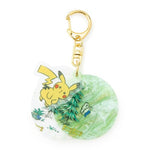 Acrylic Keychain "Forest's Encounters" - P'atelier by Pokémon Center - Authentic Japanese Pokémon Center Keychain 