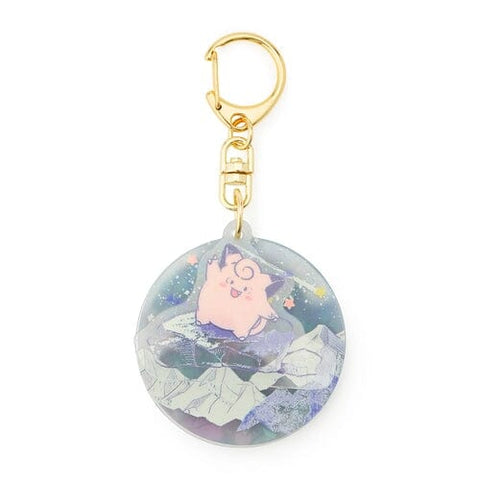 Acrylic Keychain "Full Moon Night" - P'atelier by Pokémon Center - Authentic Japanese Pokémon Center Keychain 