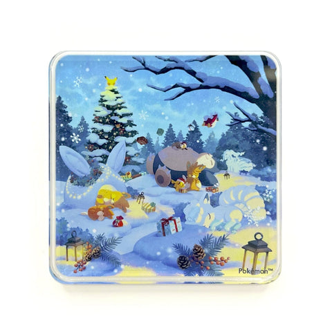 Acrylic Magnet Holiday 2024 - Pokémon Sleep - Authentic Japanese Pokémon Center Magnet Toy 