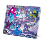 Acrylic Stand With Leg - Night Arcade - Authentic Japanese Pokémon Center Acrylic Stand 