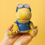 Agumon Sitting Plush - Digimon Adventure - Authentic Japanese TOEI ANIMATION Plush 