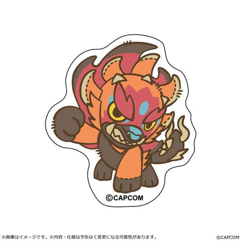 Ajarakan MonDefo Diecut Sticker - Monster Hunter - Authentic Japanese Capcom Sticker 