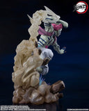 Akaza Figuarts ZERO Figure "Upper Rank Three" - Demon Slayer: Kimetsu no Yaiba the Movie: Mugen Train - Authentic Japanese Bandai Namco Figure 