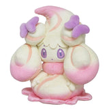 Alcremie Ruby Cream (S) Ribbon Candy PP181 Pokémon ALL STAR COLLECTION - Authentic Japanese San-ei Boeki Plush 