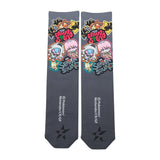 All Over Pattern Middle Socks (25-27cm) - POKÉMON TRAINERS -STARDUST★BESTIES- - Authentic Japanese Pokémon Center Socks (synthetic) 