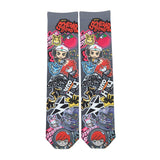 All Over Pattern Middle Socks (25-27cm) - POKÉMON TRAINERS -STARDUST★BESTIES- - Authentic Japanese Pokémon Center Socks (synthetic) 