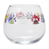 All Over Pattern Yura Yura Glass - Moudoku Kiken - Authentic Japanese Pokémon Center Household product 