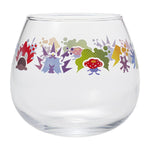 All Over Pattern Yura Yura Glass - Moudoku Kiken - Authentic Japanese Pokémon Center Household product 