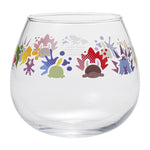 All Over Pattern Yura Yura Glass - Moudoku Kiken - Authentic Japanese Pokémon Center Household product 