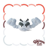 Alolan Geodude Plush Pokémon fit - Authentic Japanese Pokémon Center Plush 