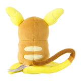 Alolan Raichu Plush Pokémon fit - Authentic Japanese Pokémon Center Plush 
