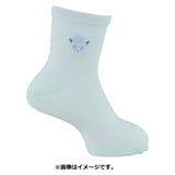 Alolan Vulpix Midle Socks (23-25cm) One-point Glitter - Authentic Japanese Pokémon Center Socks (cotton) 
