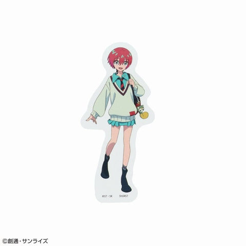 Amate Yuzuriha (Machu) Sticker - Mobile Suit Gundam GQuuuuuuX - Authentic Japanese sun-star Sticker 