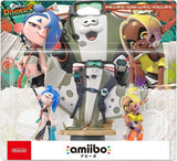 amiibo - Shiver, Frye, Big Man (Raiders) Surimi Alliance Set - Splatoon Series - Authentic Japanese Nintendo amiibo 
