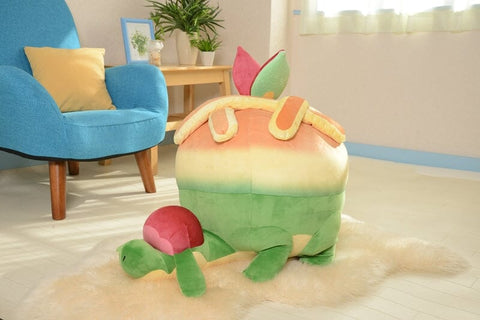 Appletun Motchiri Life-size Plush - Authentic Japanese Pokémon Center Plush 