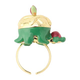 Appletun Ring (57) Pokémon accessory - Authentic Japanese Pokémon Center Rings 