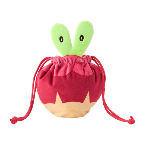 Applin Pouch Bag Plush POKÉMON NYORO NYORO FRIENDS - Authentic Japanese Pokémon Center Pouch Bag 