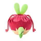Applin Pouch Bag Plush POKÉMON NYORO NYORO FRIENDS - Authentic Japanese Pokémon Center Pouch Bag 