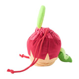 Applin Pouch Bag Plush POKÉMON NYORO NYORO FRIENDS - Authentic Japanese Pokémon Center Pouch Bag 