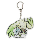 Assistant Terriermon Acrylic Keychain A - Digimon - Authentic Japanese Bandai Namco Keychain 