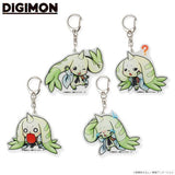 Assistant Terriermon Acrylic Keychain A - Digimon - Authentic Japanese Bandai Namco Keychain 