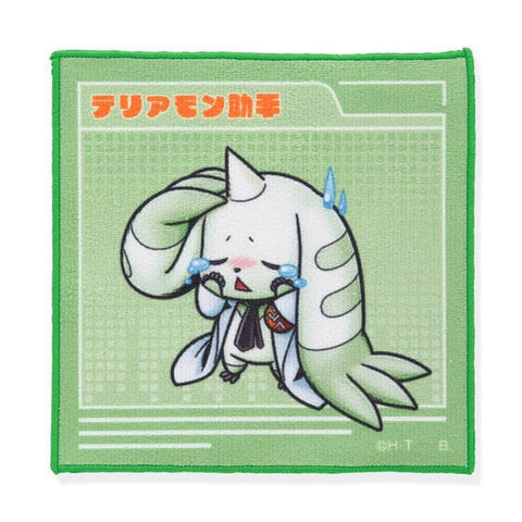 Assistant Terriermon Hand Towel D - Digimon - Authentic Japanese Bandai Namco Towel (cotton) 
