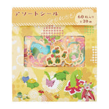 Assorted Seal Stickers Midarezaki - Authentic Japanese Pokémon Center Sticker 