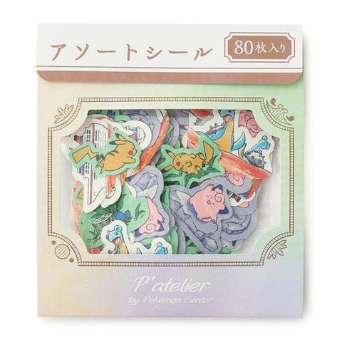 Assorted Stickers - P'atelier by Pokémon Center - Authentic Japanese Pokémon Center Sticker 