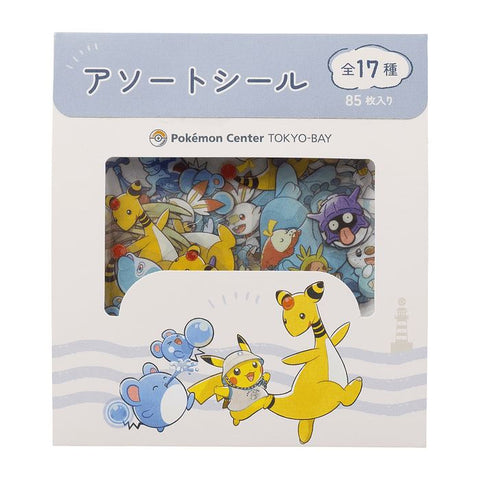 Assorted Stickers Pokémon Center Tokyo Bay R - Authentic Japanese Pokémon Center Sticker 