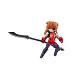 Asuka Shikinami Langley & Evangelion Unit-02 Desktop Army Figure - Rebuild of Evangelion - Authentic Japanese MegaHouse Figure 
