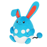 Azumarill Plush Cushion PZ75 Potehagu - Authentic Japanese San-ei Boeki Plush 