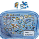 Azumarill, Torchic Clear Pouch Bag Pokémon Escape (Run) - Authentic Japanese Pokémon Center Pouch Bag 
