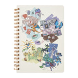 B6 Notebook "An Elegant Day in Lumiose" - Authentic Japanese Pokémon Center Merch 