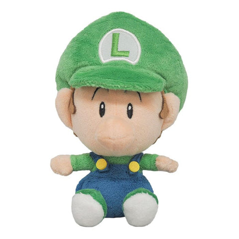 Baby Luigi Plush (S) AC53 Super Mario ALL STAR COLLECTION - Authentic Japanese San-ei Boeki Plush 