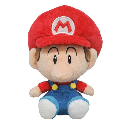 Baby Mario Plush (S) AC52 Super Mario ALL STAR COLLECTION - Authentic Japanese San-ei Boeki Plush 