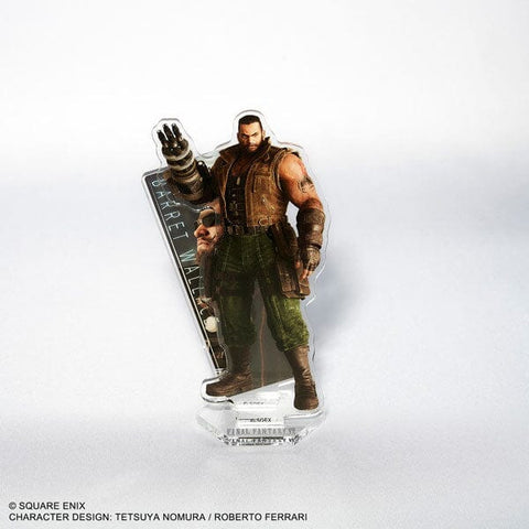 Barret Wallace Acrylic Stand Final Fantasy VII Rebirth - Authentic Japanese Square Enix Office product 