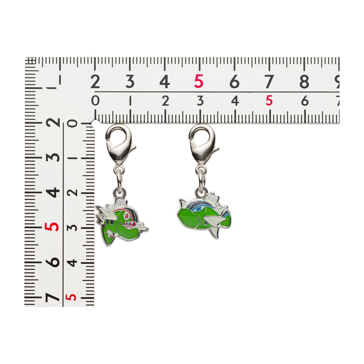 Basculin Merch Basculin - National Pokédex Metal Charm Keychain #550 | Authentic ...