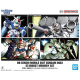 BB Senshi 0083 STARDUST MEMORY Set- Mobile Suit Gundam - Authentic Japanese Bandai Namco Model kit 