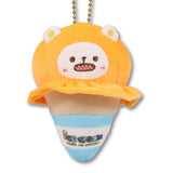 Bepo Ice Cream Mascot Plush SANJI no OYATSU - ONE PIECE - Authentic Japanese TOEI ANIMATION Mascot Plush Keychain 