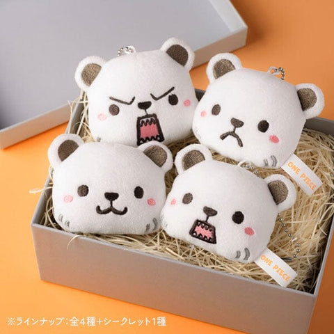 Bepo Munyugurumi Mascot Plush Keychain - ONE PIECE (1Pcs/Random) - Authentic Japanese TOEI ANIMATION Mascot Plush Keychain 