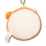 Bepo Orange Macaron Mascot Plush Tape Measure - SANJI no OYATSU - Authentic Japanese TOEI ANIMATION Small toy 